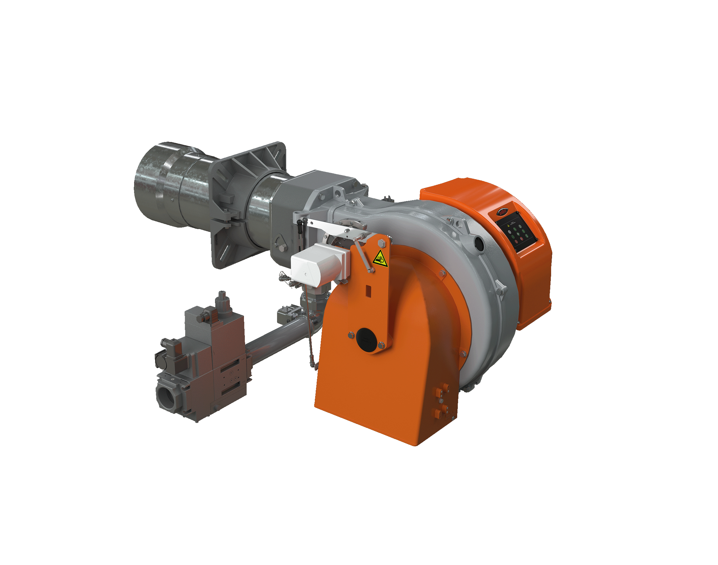 Quemador industrial BALTUR TBG P de la familia Gas natural y LP